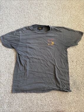Vintage-Style Boys Gray Short Sleeve Graphic Tee